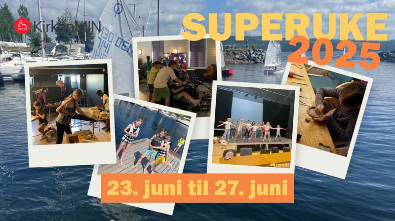 Superuka 2025, første uka i skoleferien, 23.-27.juni