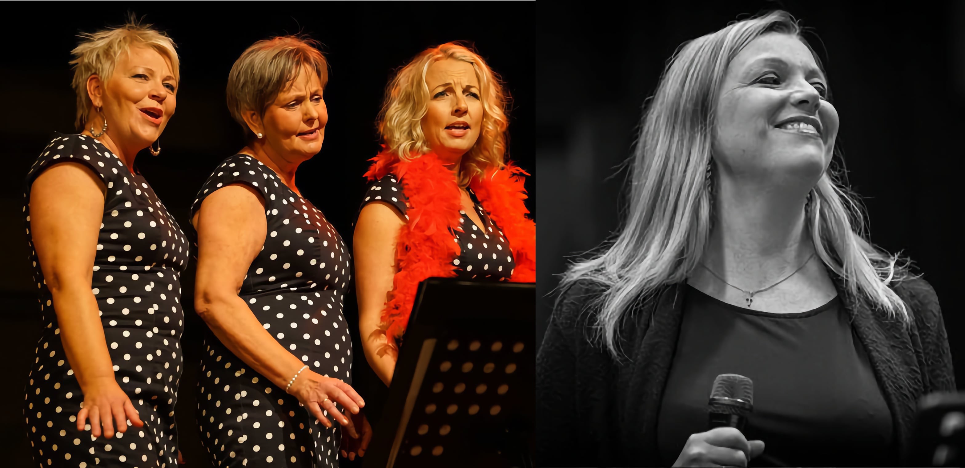 Vokaltrioen TRES og Margrete Gaulin Simensen har gode tradisjoner for å synge i sentrumskirka før jul!