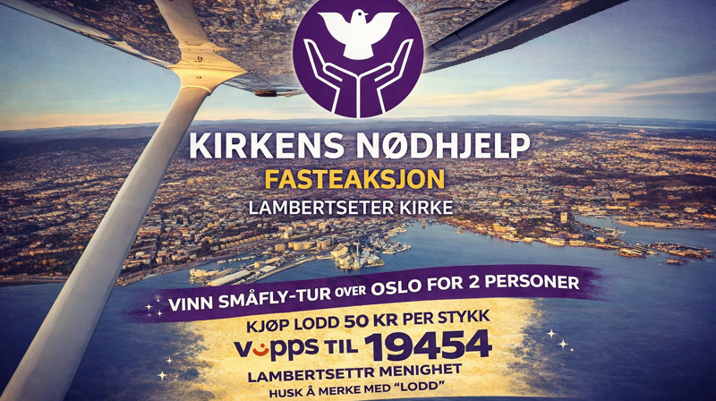 Støtt fasteaksjonen, kjøp lodd!