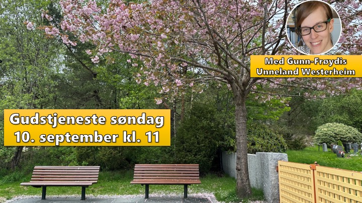 Gudstjeneste 10. september