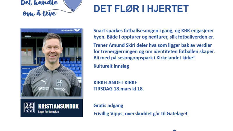 Det flør i hjertet - sesongoppspark i Kirkelandet kirke!