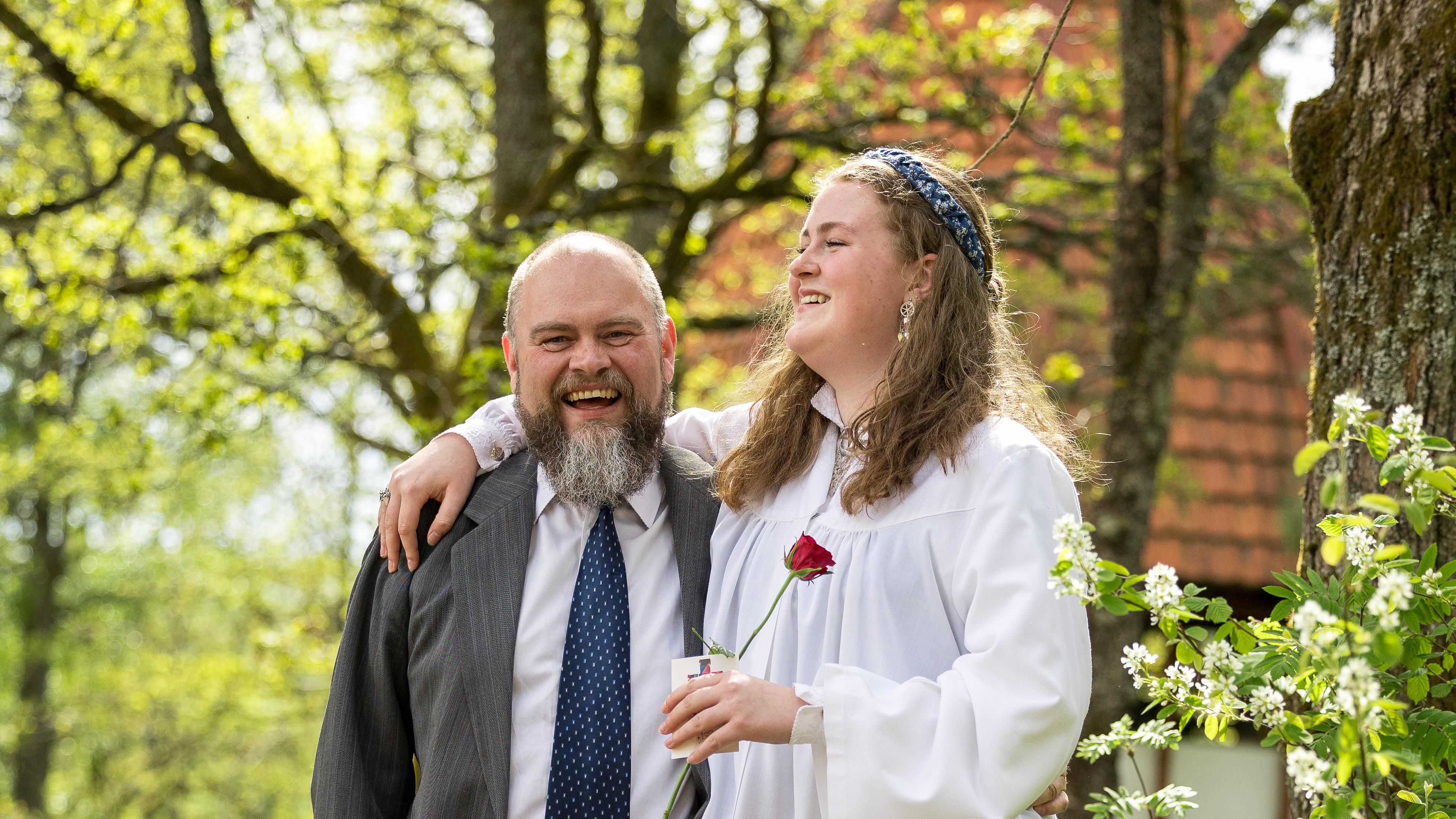 Mange konfirmanter velger kirkelig konfirmasjon fordi det er tradisjon i deres familie. (Foto: Helene Moe Slinning / Den norske kirke). 