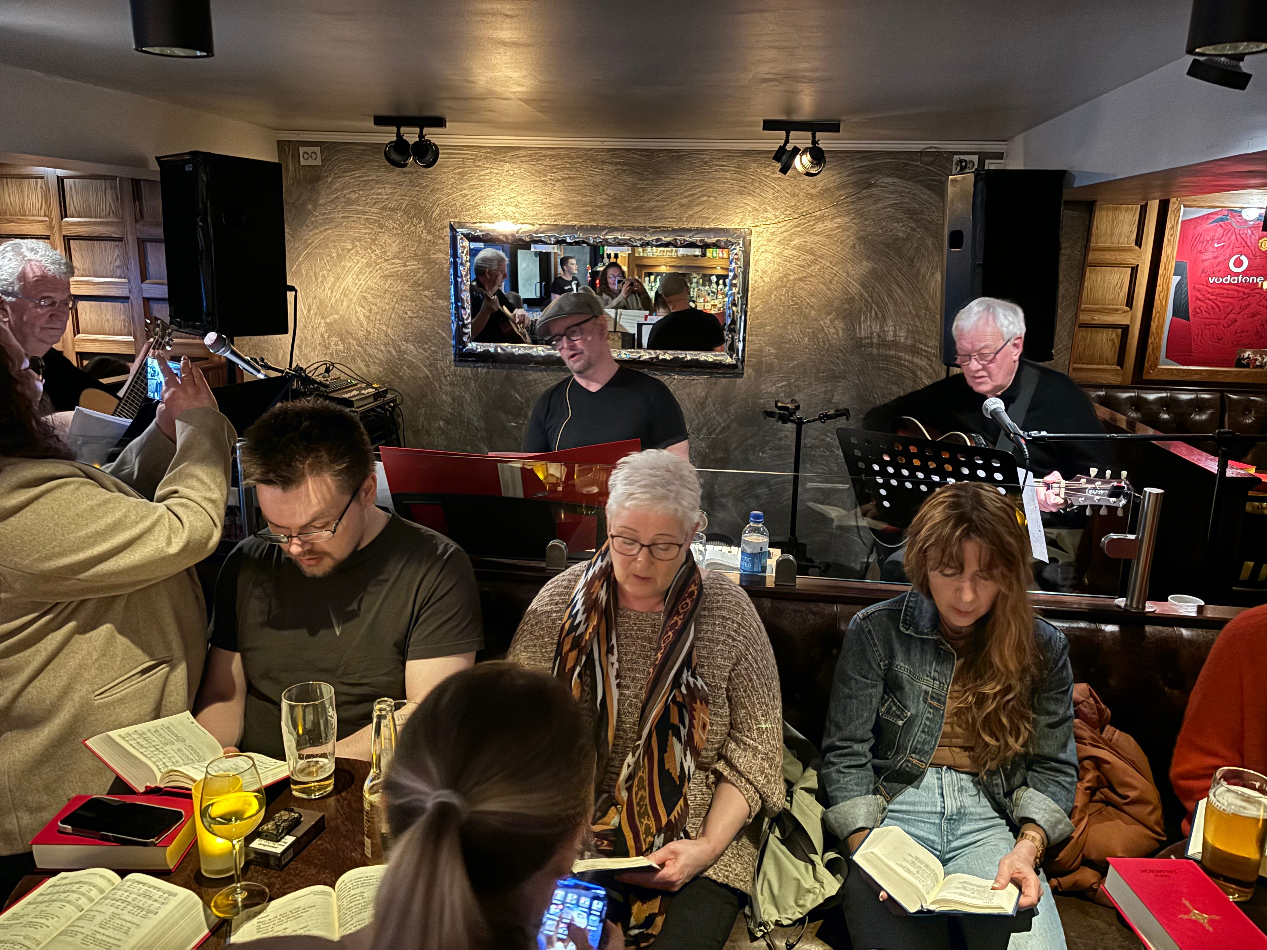 Fra forrige "Salmer på pub" i vår