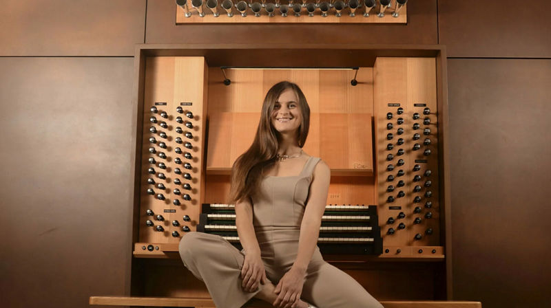 30. juli kl 20.00: Orgelkonsert med Dariia Lytvishko