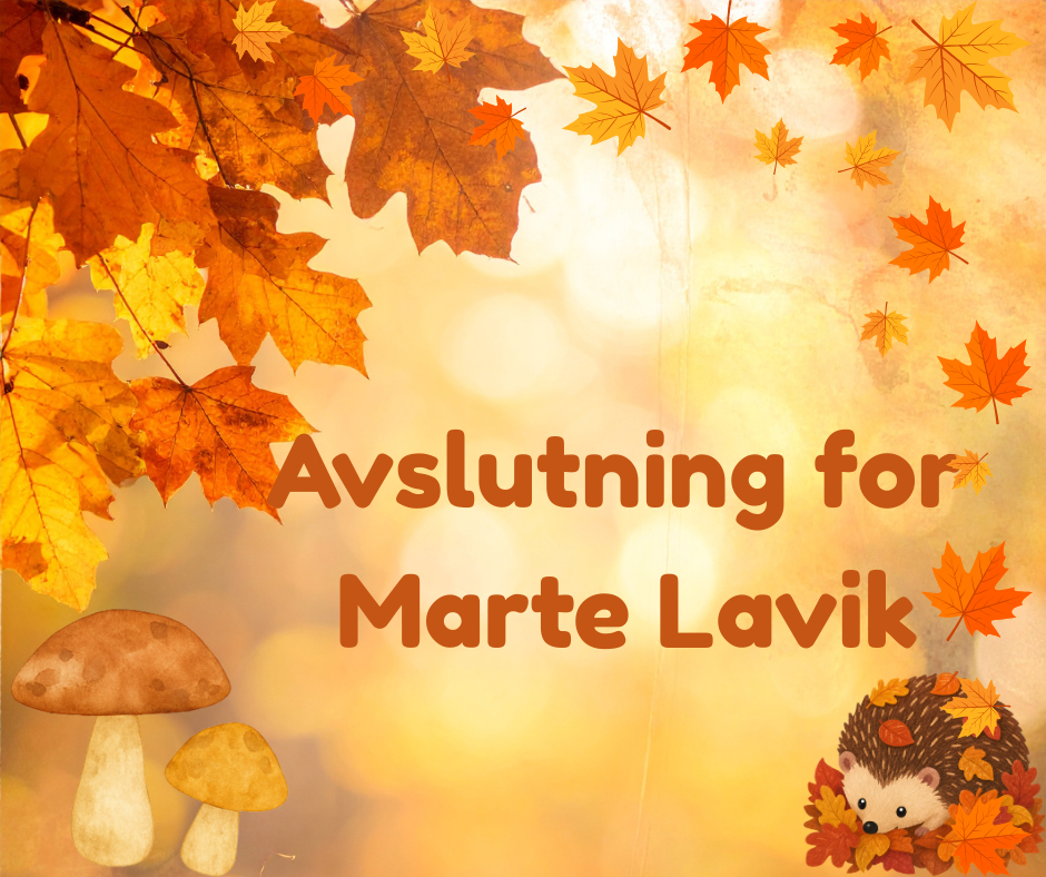Avslutning for Marte Lavik