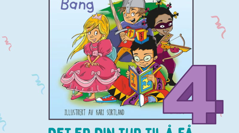 Velkommen til familiegudstjeneste med 4-årsbok i Sofiemyr kirke!