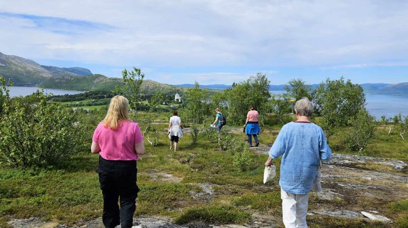 Pilgrimsvandring på Skjerstad