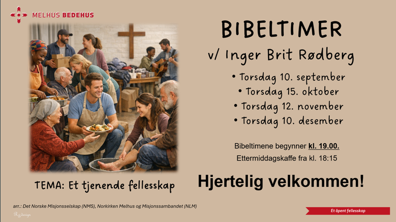 Bibeltimer høsten 2026