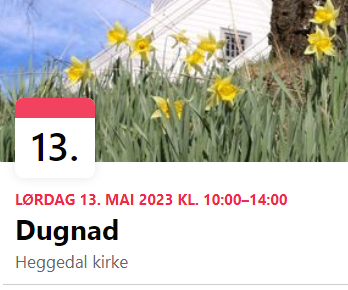 Velkommen til dugnad