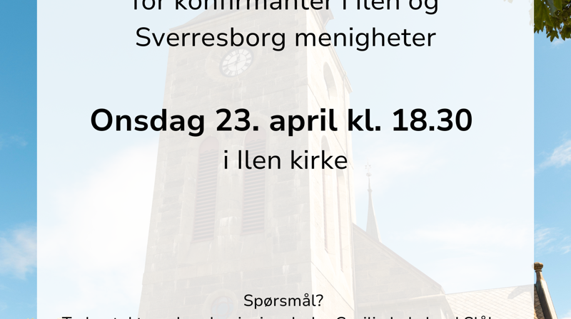 Konfirmant i 2026?