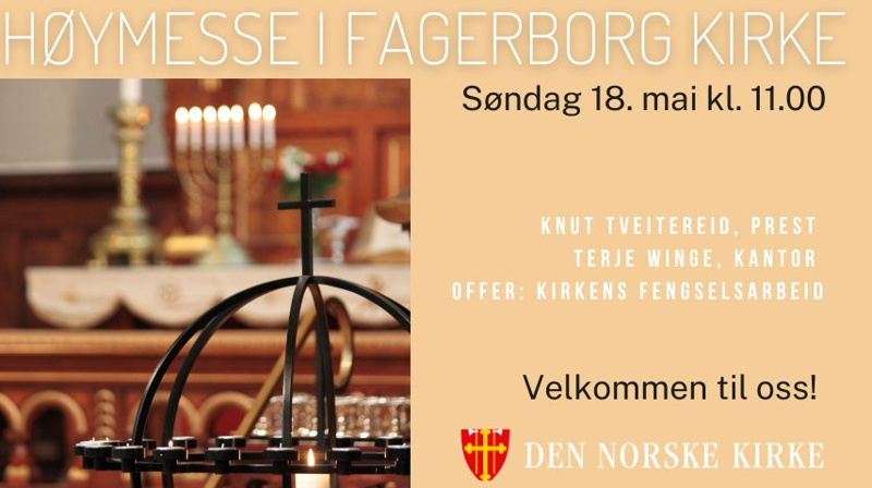 🌿Velkommen til gudstjeneste 18. mai!
