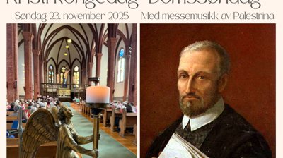 Kristi kongedag med messemusikk av Palestrina