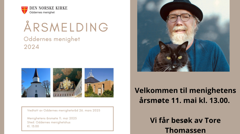 Menighetens årsmøte 11. mai
