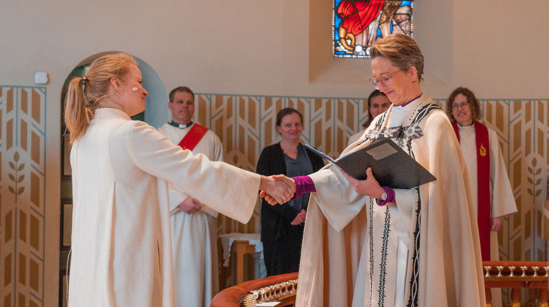 Kristin Helgen ordinert i Kråkerøy kirke