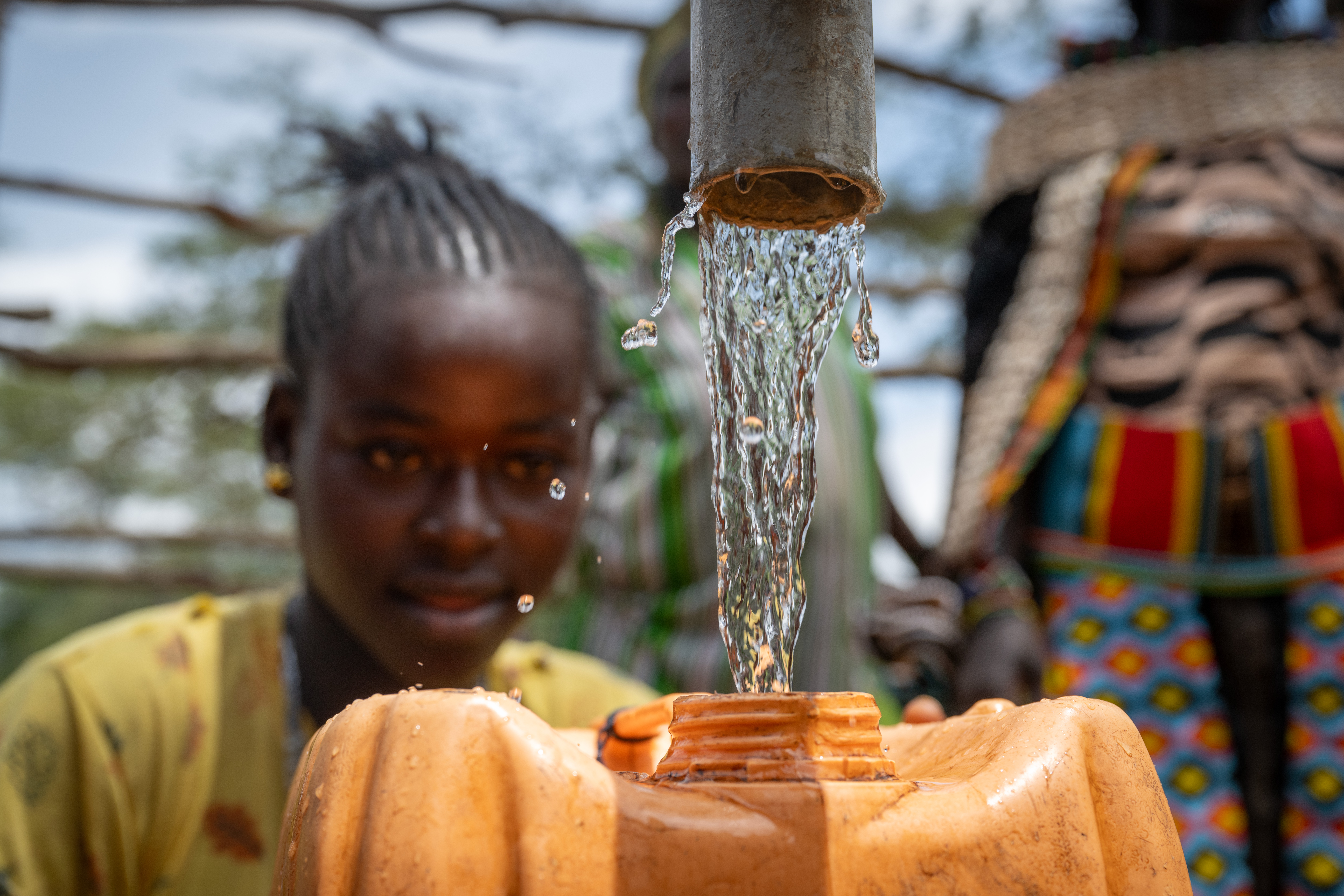 Gaba i landsbyen Kutishafa, South Omo, Etiopia