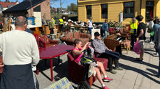 Loppemarked - Foto: Helge Haavik