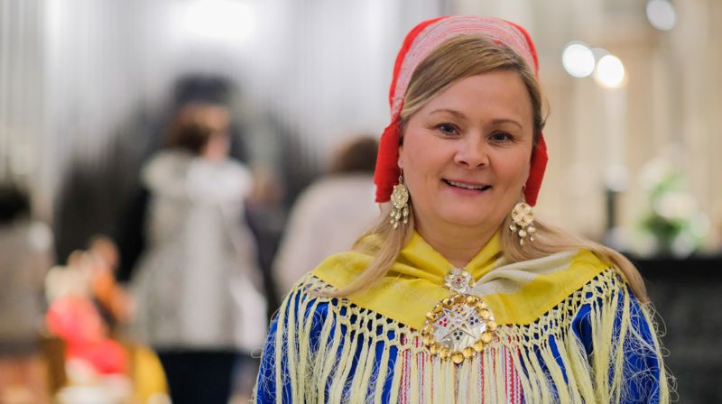 Sara Ellen Anne Eira er leder i Samisk kirkeråd. Foto: Den norske kirke.