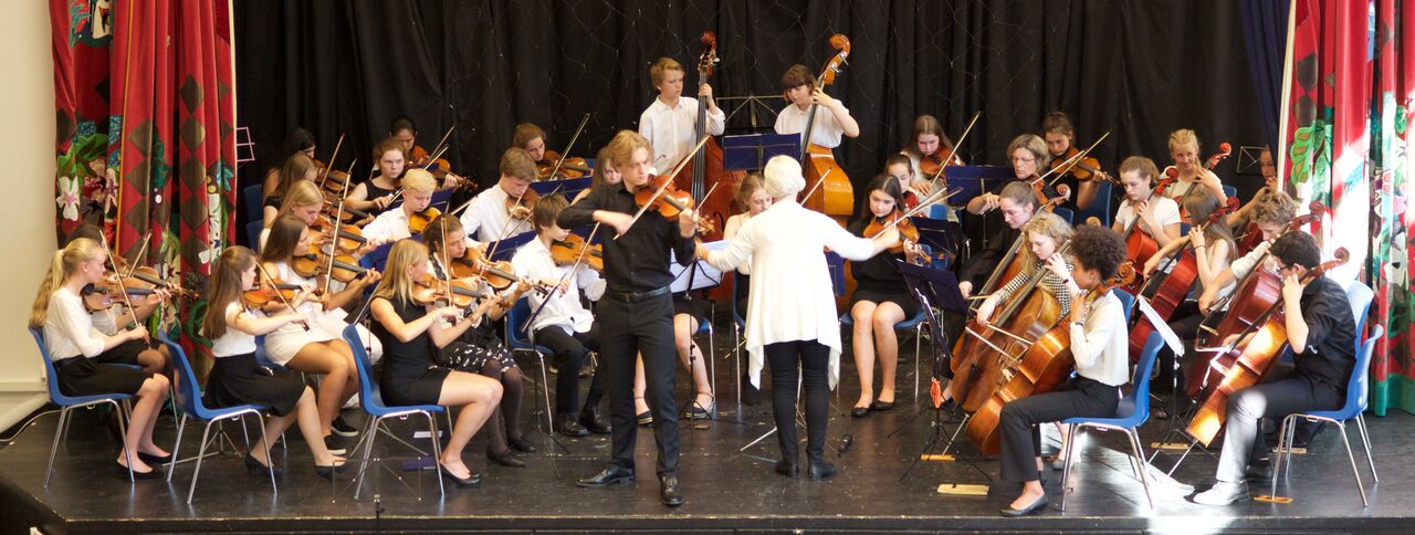 Konsert med Vestre Aker strykeorkester og Voksen skolekorps