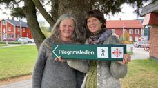Une Holt og Yngvild Prikasky, styremedlemmer i Trysil Pilegrimsforum. Foto: Anne N. Sætre