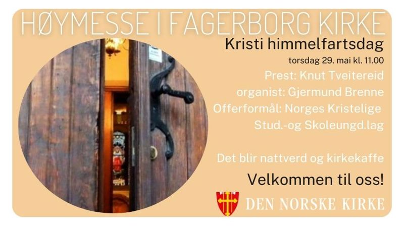 Flyer Kristi Himmefartsdag