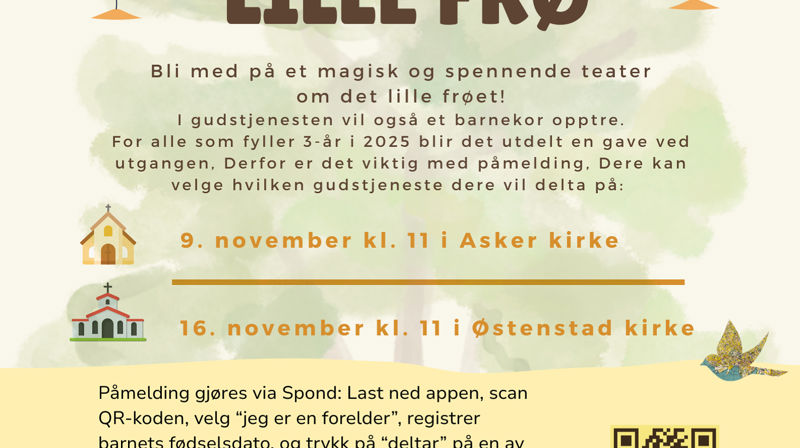 3 år: Teater for treåringer: Oi se! Gud skaper!