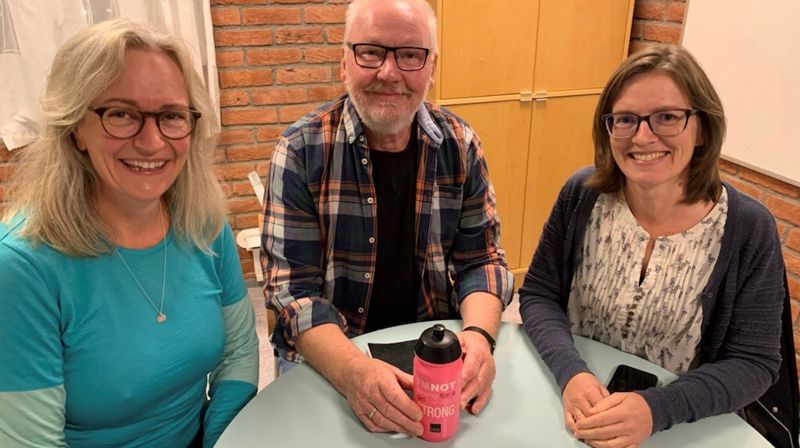 Nominasjonskomiteen for nytt menighetsråd. Fra venstre Vibe Bøe, Alf Tore Vierli og Dagrun Røyrvik. Foto: Grete Ellingsen Aaby