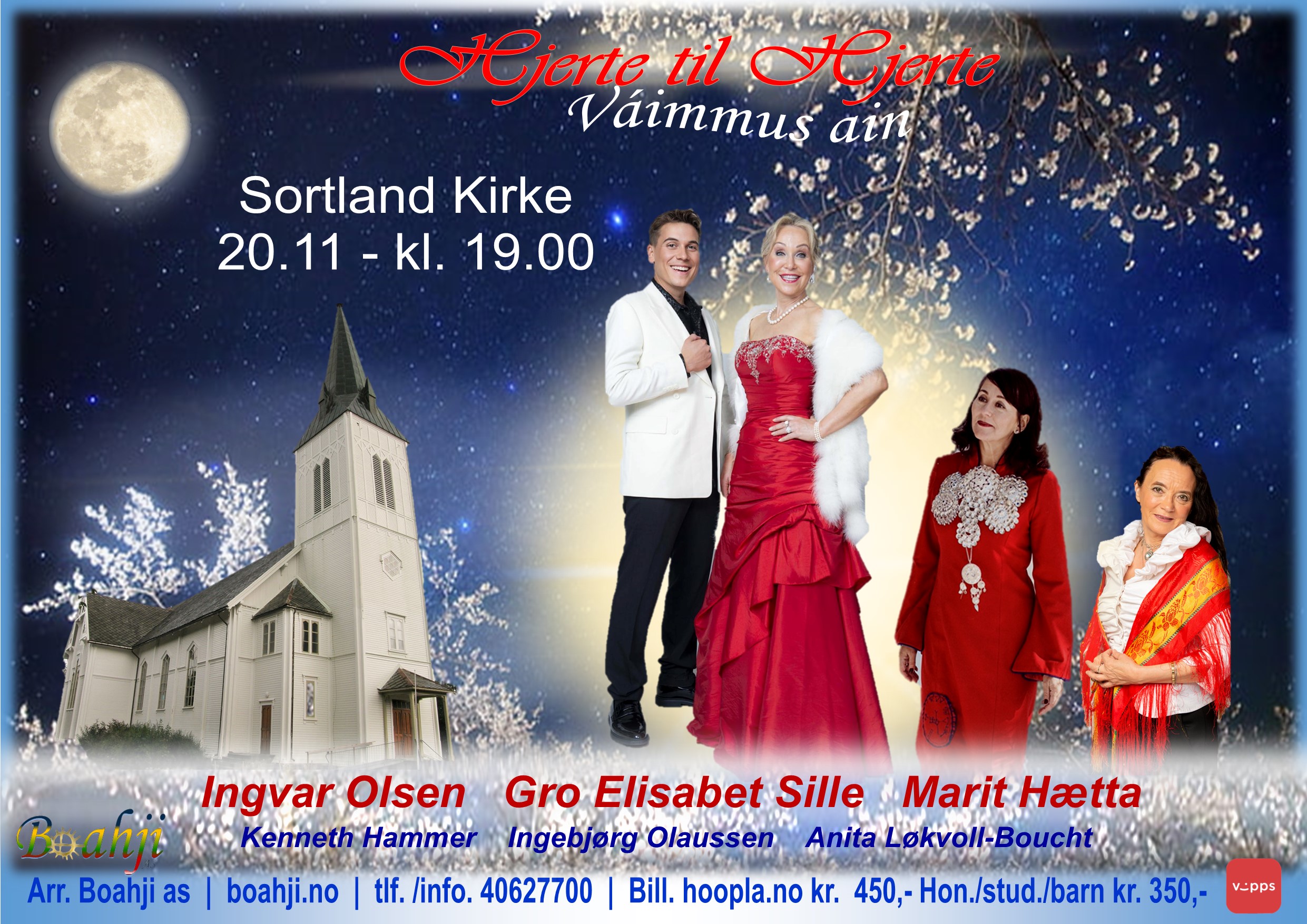 Hjerte til hjerte, julekonsert.