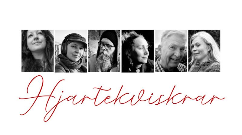 Hjartekviskrar - skrivende folk leser egne tekster til musikk