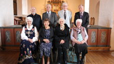 70-årsjubilanter i Roan kirke i 2025