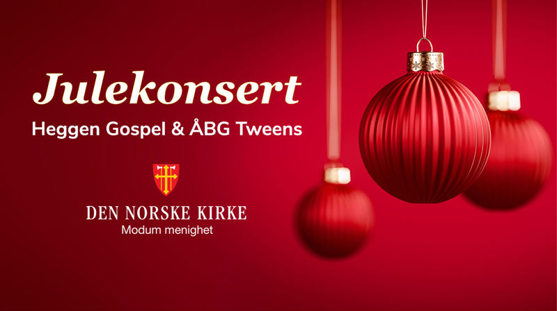Julekonsert med Heggen Gospel og Åmot Barnegospel Tweens i Heggen kirke