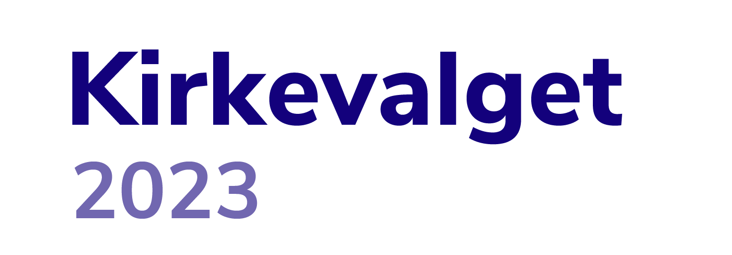 Kirkevalg 2023 logo