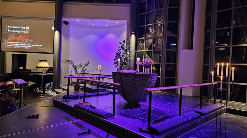 Lovsangskveld 23.april klokka 19.30