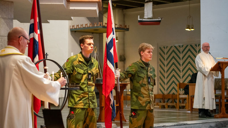 I Bodø domkirke er det en viktig tradisjon med veterangudstjeneste denne dagen. Foto: Sør-Hålogaland bispedømme