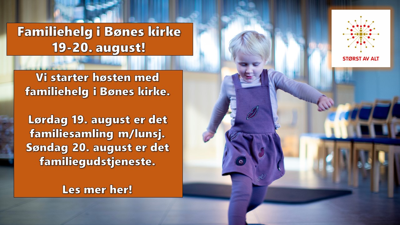 Familiehelg 19-20. august