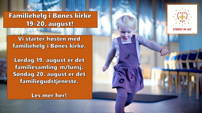 Familiehelg 19-20. august