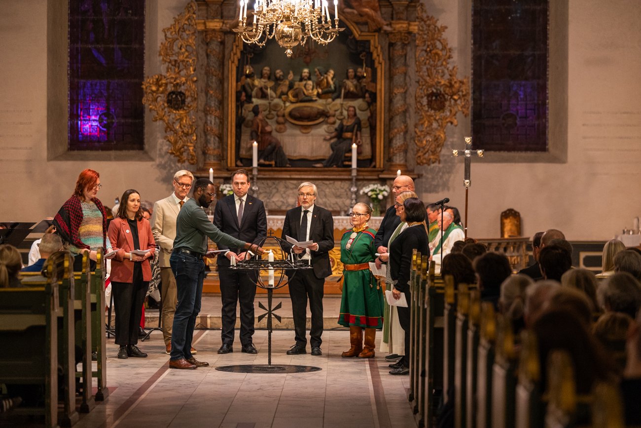 Kveldsmesse etter et historisk unnskyld