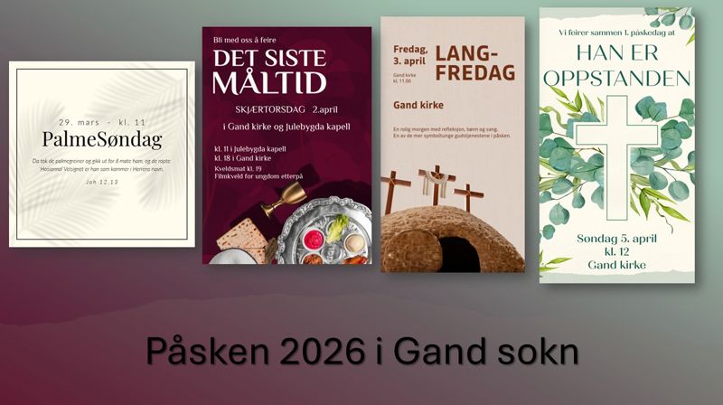 Påsken 2026