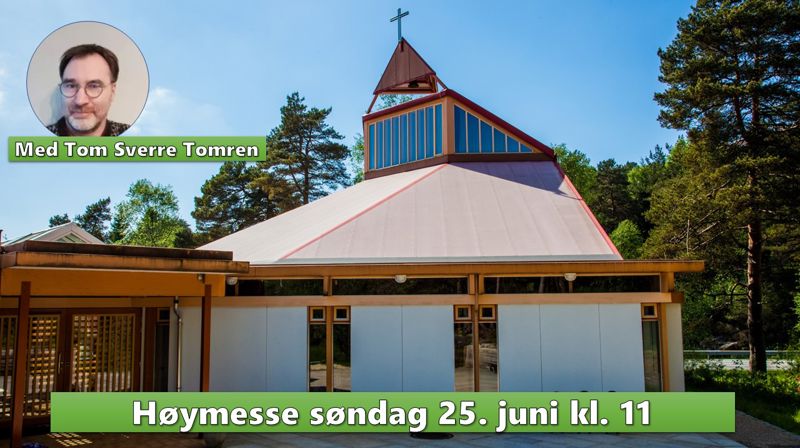 Høymesse 25. juni