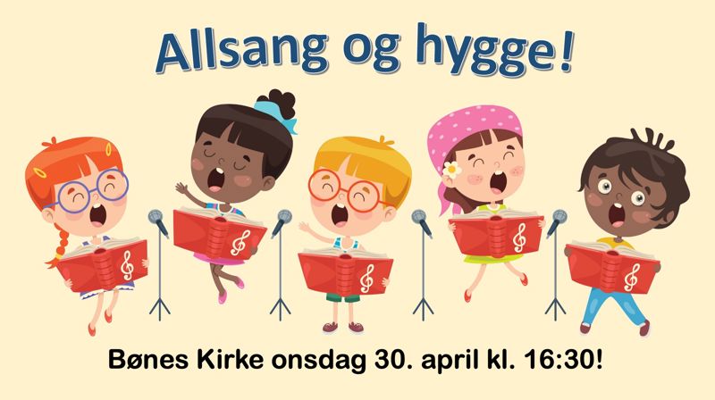 Allsang og hygge - 30. april