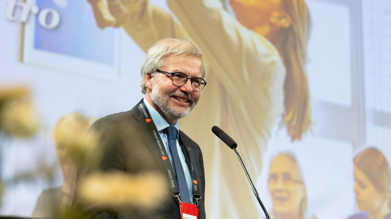 Leder i Kirkerådet, Harald Hegstad. Foto: Den norske kirke