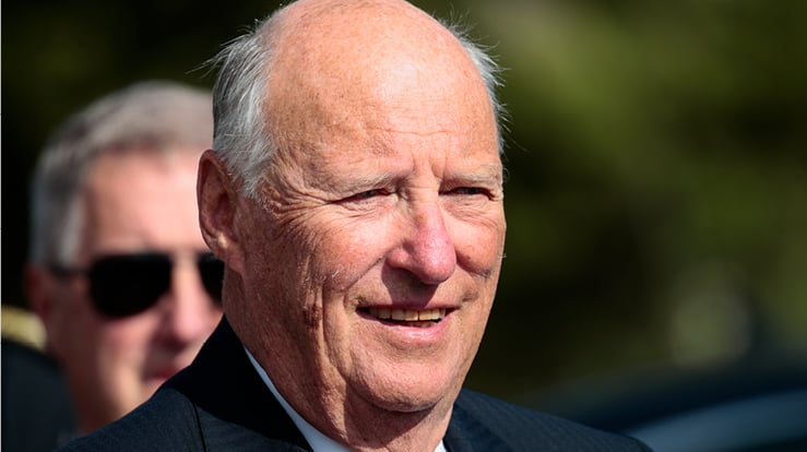 Kong Harald var en forsvarer av internasjonalt samarbeid, mangfold og menneskeverd. Nå kommer kondolanser fra kirker over hele verden. Foto: Lise Åserud / NTB scanpix