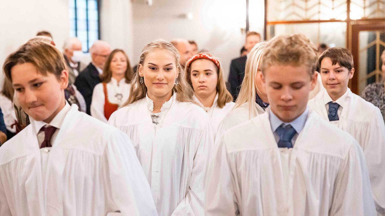 Velkommen som konfirmant i Den norske kirke. Foto: Von kommunikasjon