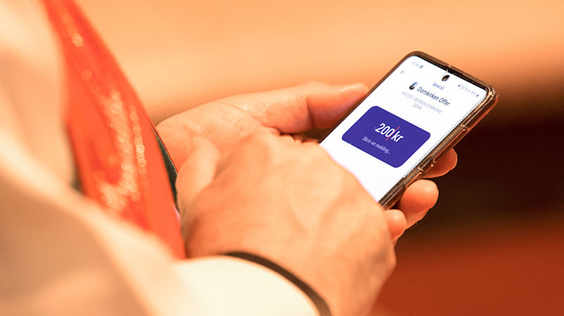 Nå er det flere muligheter i Vipps som menighetene kan ta i bruk. Foto: Marit Hommedal