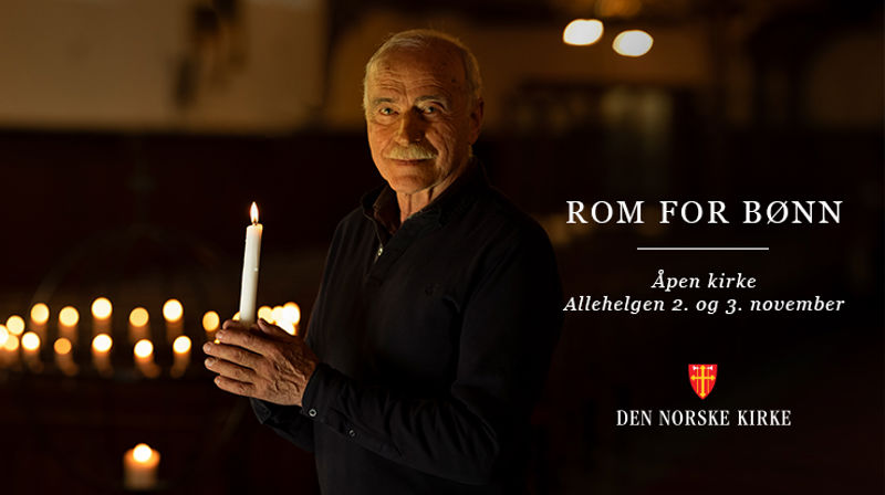 Åpne kirker i allehelgens-helga