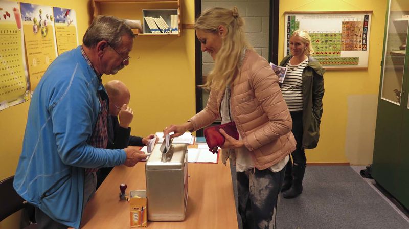 Fra kirkevalget i Hånes menighet i Kristiansand i 2015.