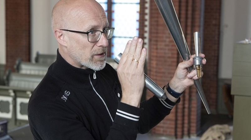 Kantor Tim Harry Blomberg. Foto Åsmund Aarvik