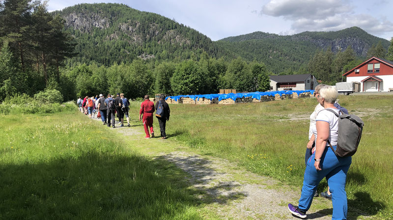 Vandring i Kviteseid