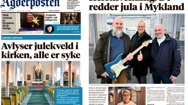 Fengselsprestene reddet jula