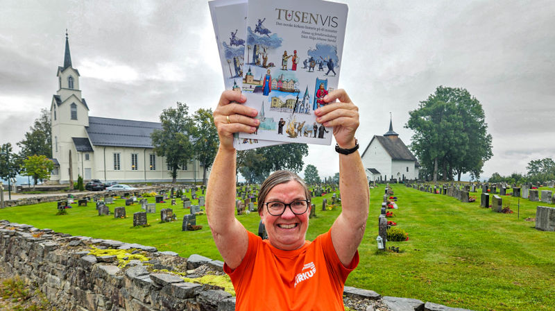 Daglig leder av Kirkelig kultursenter Sør, Grete Hasselgård Sele. (Foto Signe Vreim Østtveit)