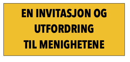 Om aksjonen "Sammen som kirke i hele verden"